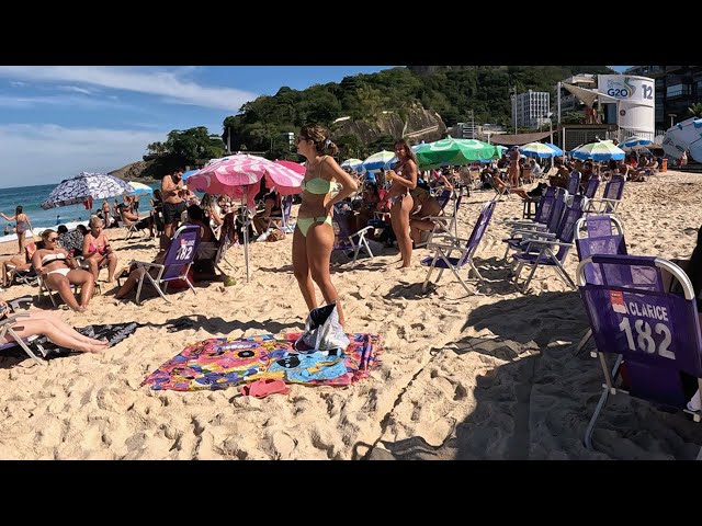 🤪🤪CRAZY STREET PARTY | Brazil Carnival in Rio 2025 | 🔥 Copacabana Bloco Brazil 😏 4K