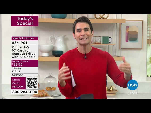 HSN | KitchenHQ featuring Chef Shahir 02.07.2025 - 12 PM