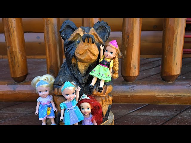 Elsa & Anna toddlers - 5 Surprise Zuru toys - Tic-tac-toe