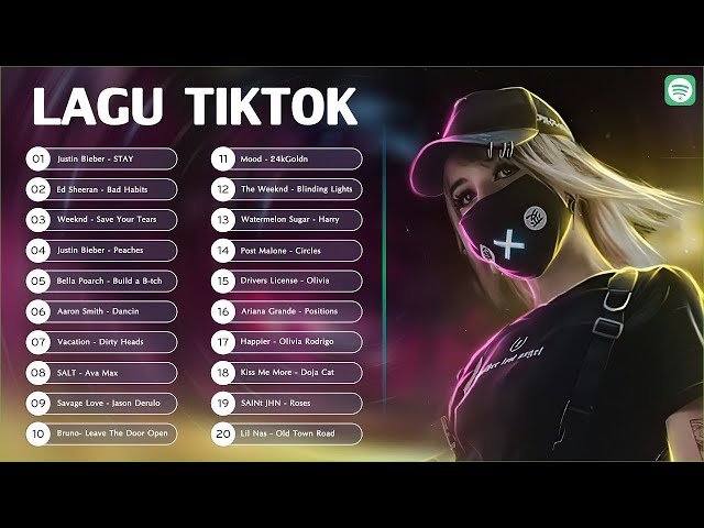 20 Top Lagu TikTok | Kumpulan Lagu Tik Tok Populer dan Viral 2021