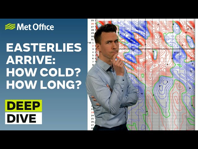 Deep Dive 04/02/2025 – Why is the UK's weather changing? – Met Office weekly weather forecast UK