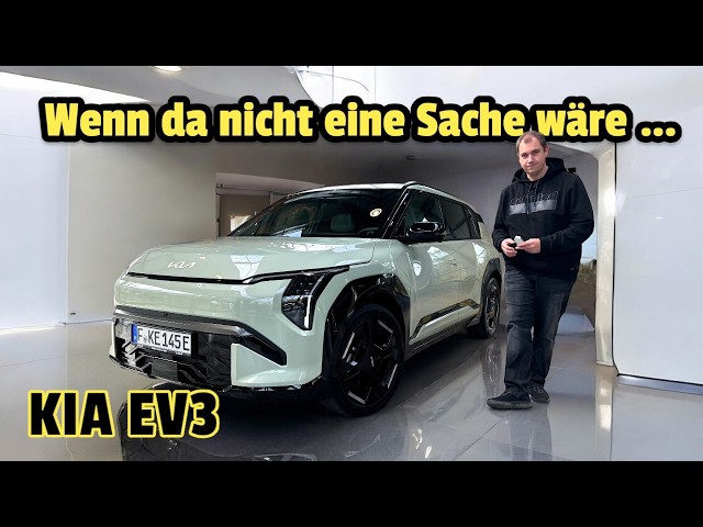 2024 Kia EV3 GT-line 82kWh - Erste Ausfahrt inklusive Autobahn | Test - Review - Fahrbericht - 4K