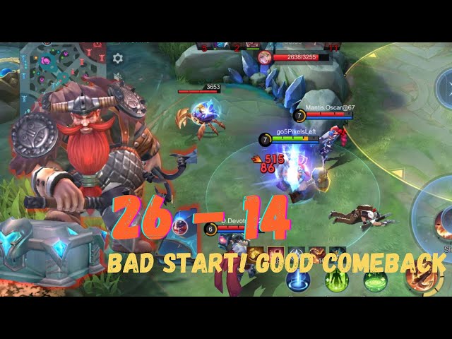 FRANKO COMEBACK GG! - TANK - 26 - 14 || This Mobile Legends Combo Will Make Your Enemies RAGE QUIT!