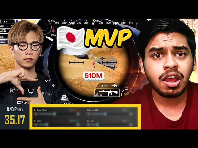 WORLD's GREATEST MVP Conqueror ?? PMGO Japan ReijiOcO BEST Moments in PUBG Mobile