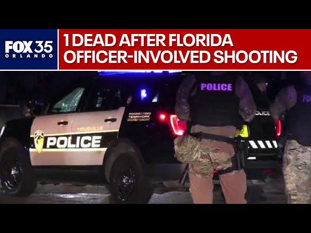 1 dead following officer-involved shooting in Florida