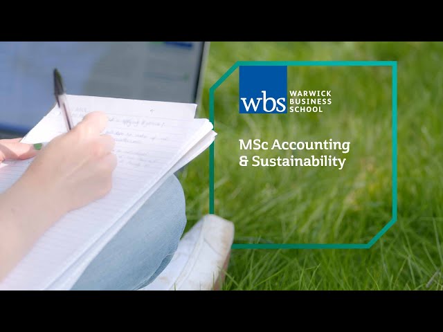 MSc Accounting & Sustainability