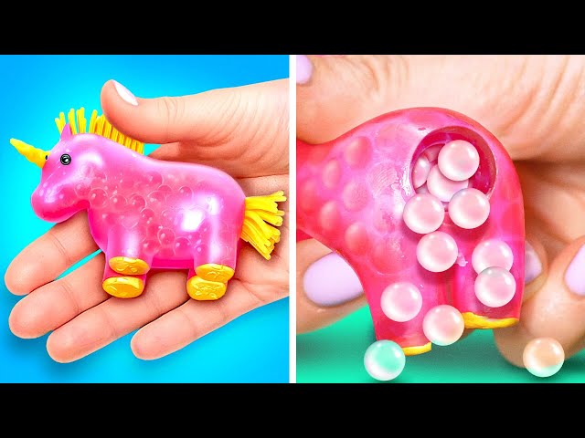 What Inside Squishy Unicorn? 🦄🌈 *Cool Fidget and DIY's For You*