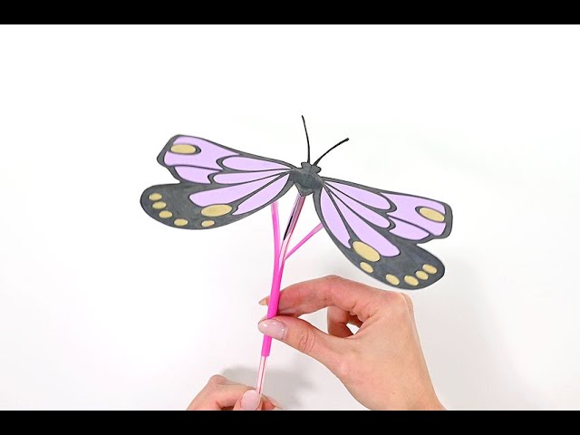 Butterfly Craft | Flapping Butterfly Craft