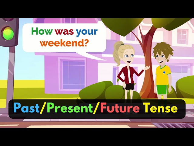 Past Present and Future Tense English Speaking Practice| English Verb Tenses Conversations