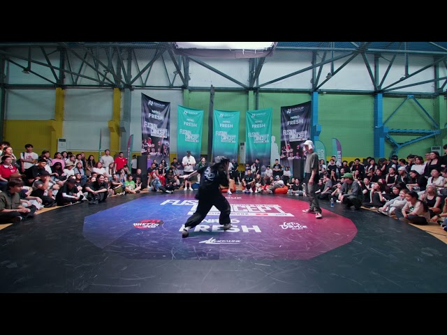 FUSION CONCEPT KYRGYZSTAN QUALIFIER 2024 | HIP-HOP BEGINNERS 1/2 |  ILYA OVERKIDS vs YODA