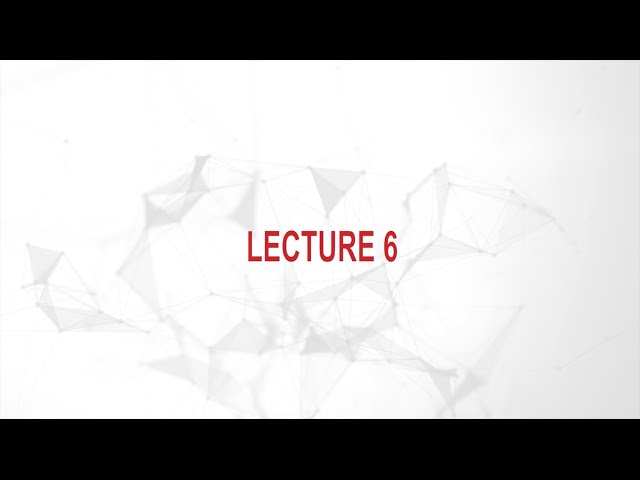 Capitalism: Competition, Conflict and Crises, Lecture 6:  Competition