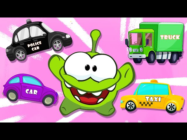 Learn Colors and Vehicles | Learning Videos For Kids | Learn With Om Nom | Cartoon Candy