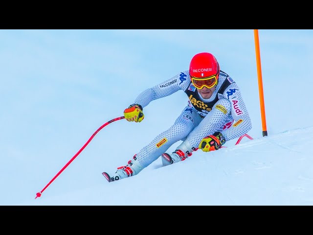 360° Video Südtirol Gran Risa slope - FIS Ski World Cup Giant Slalom Alta Badia