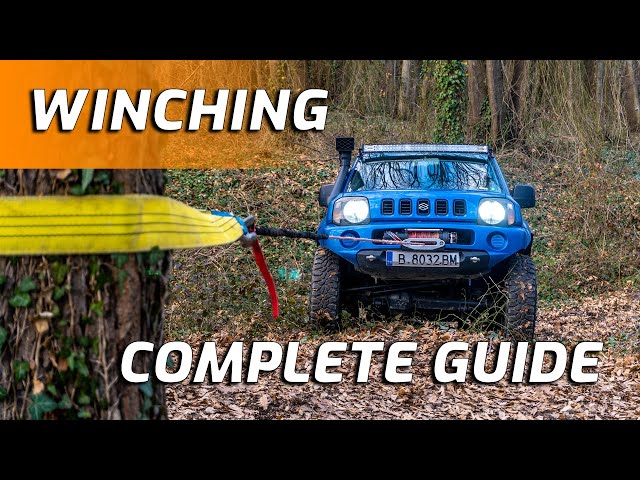 How To Use A WINCH | Winching Recovery Techniques For 4x4 Beginners