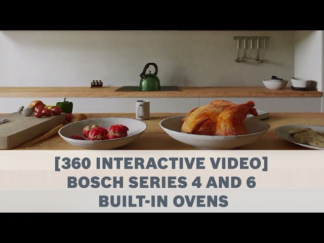 Bosch Series 4 and 6 Ovens - features  and functions