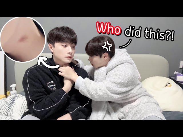 My Friend Gave Me A Hickey...💋Prank On My Husband [Gay Couple Lucas&Kibo BL]