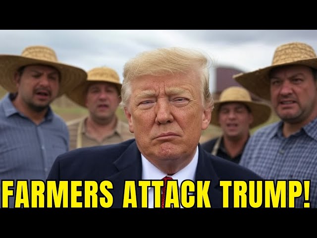 Trump ATTACKED by FURIOUS FARMERS Tuesday: "HE RUINED OUR FARMS!"