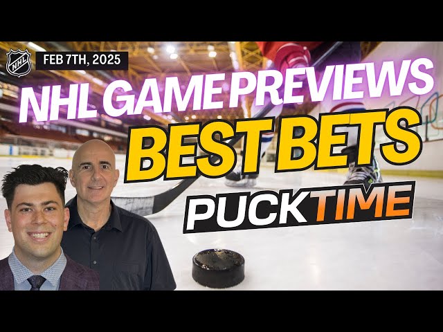 NHL Picks and Predictions Today | Islanders vs Jets | Avalanche vs Oilers | PuckTime Feb 7