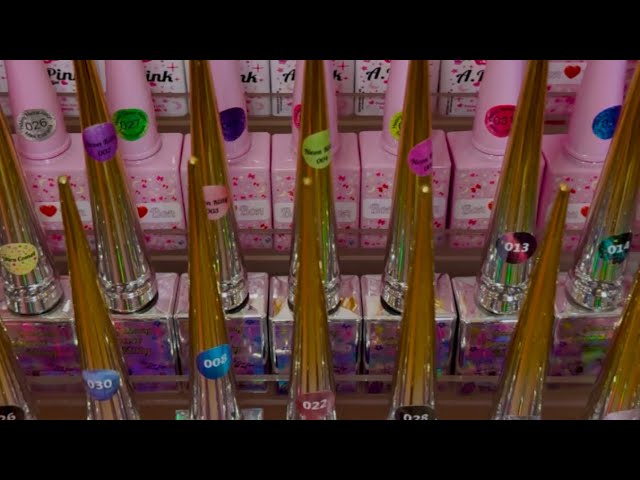 NEW nail room tour!! 🎉🎊😍check out my new space_organization_supplies & more! PART 1