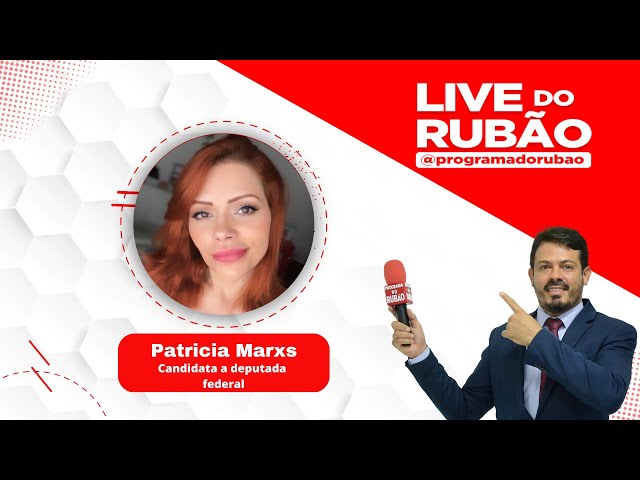 Patricia Marxs na Live do Rubão #79