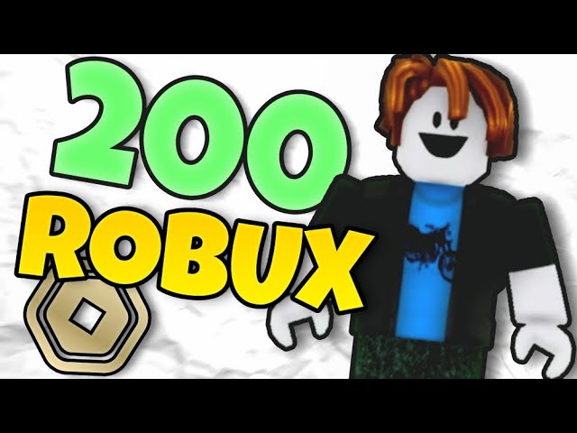 200 ROBUX GIVEAWAY!!