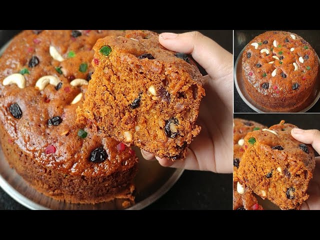 Christmas Special Fruit Cake| Eggless Plum Cake Recipe|Christmas Plum Cake|Fruit Cake|Plum Cake