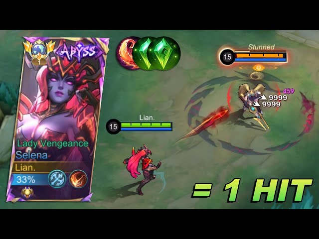 SELENA NEW SECRET BUILD BLOOD WINGS AND 2x HOLY CRYSTAL IS BROKEN!! (try before nerf)