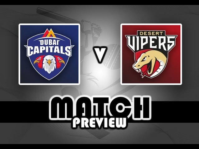 Desert Vipers vs Dubai Capitals Prediction | DC vs DV Final | DC vs DV Team Comparison