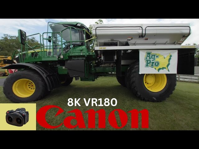 John Deere Fertilizer Cruise-In for a Safe Summer event Wood County Museum 2023 Canon 8K60 VR180