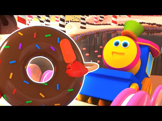 Chocolate Lane, Food And Song, Bob The Train Cartoon Videos by USP Kids