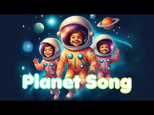 Planet Song - 8 Planets of the Solar System Song for Kids | CuriosRalph