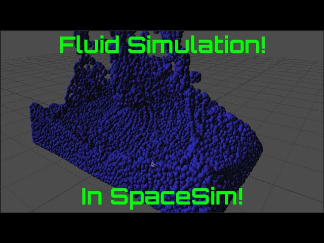 Fluid Simulation - In SpaceSim!