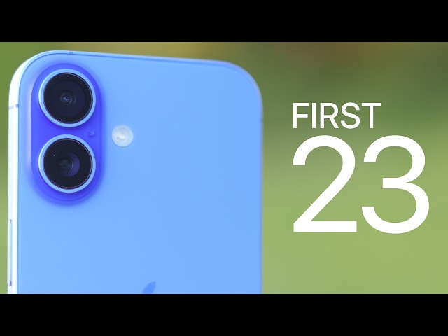 iPhone 16 & 16 Pro - First 23 Things To Do! (Tips & Tricks)