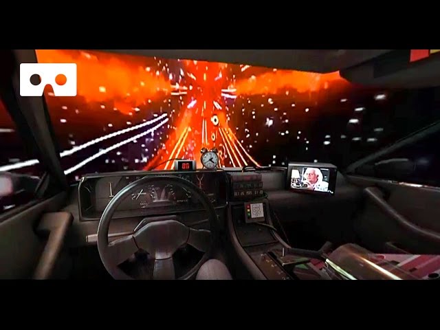 Back To The Future Universal Ride 4K VR (virtual reality)