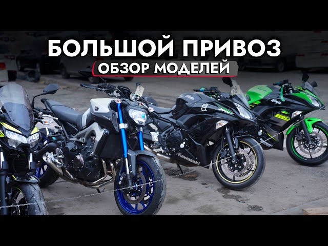 Обзор КОНТЕЙНЕРА МОТОЦИКЛОВ из Японии❗ KAWASAKI | YAMAHA | SUZUKI и другие модели в НАЛИЧИИ