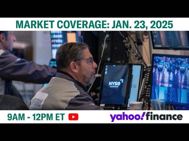 S&P 500, Dow trade higher as investors digest Trump remarks at Davos