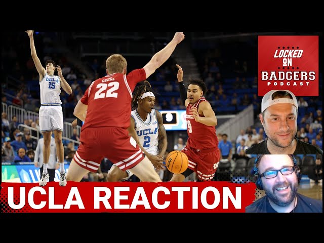 Wisconsin Badgers and UCLA Bruins basketball game recap! John Tonje with a big game!