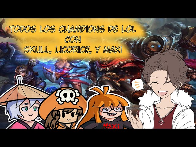 League of Legends | Todos los champs a NO jugadores de LoL #pngtuber #leagueoflegends