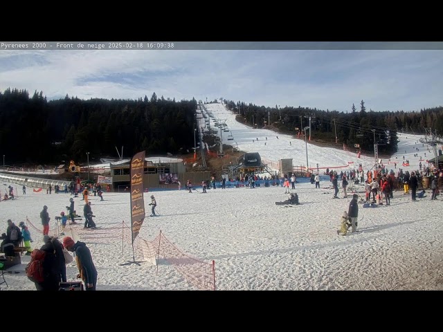 Pyrenees 2000 - Front de neige