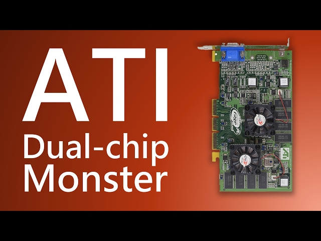 ATI Rage Fury MAXX Dual Chip Monster Cross Fire Ancestor