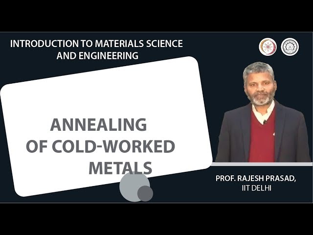 Annealing of cold-worked metals