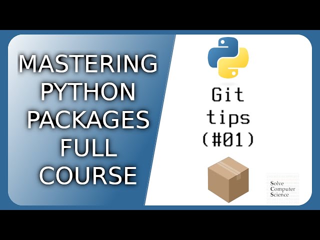 Mastering Python packages: organizing files and best practices - Git tips (#01)