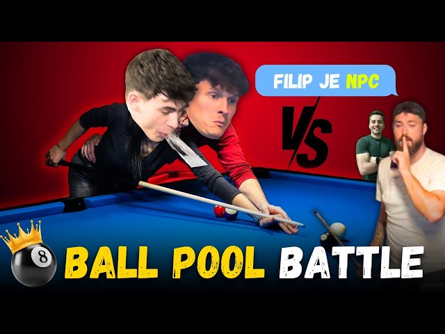 SHOWMEN 8 BALL POOL BATTLE - [Kdo je najboljši v biljardu] 3. KROG