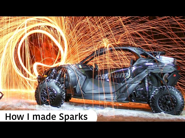 Maverick X3 and Summit 850, how to create a light painting photo