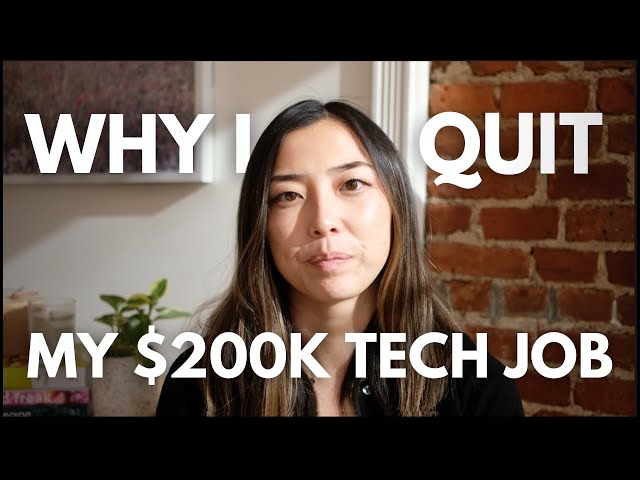 Why I Finally Quit My $200K Tech Job at 31