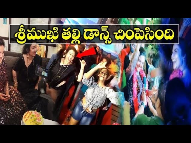 Sreemukhi Mothter & Thamanna Simhadhri Dance || Sreemukhi grand Welcome Family || BIGG BOSS 3 TELUGU