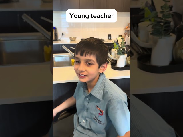 The young teacher