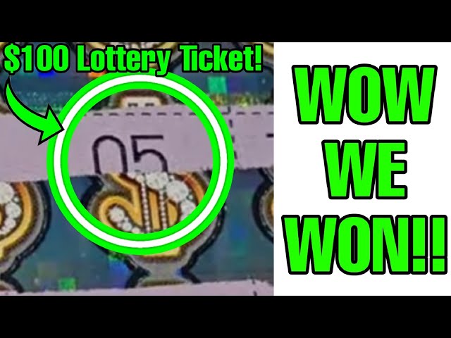 $100 Lottery Ticket WINNER!!!!