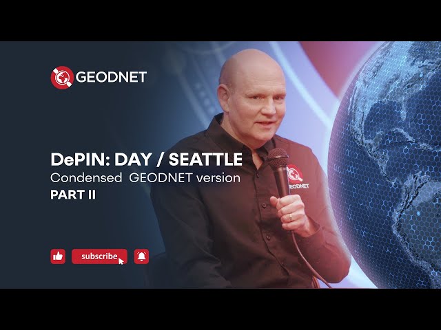 Why GEODNET is Profitable, Scalable & Leading the Future of Physical AI | DePIN Day Seattle - Part 2