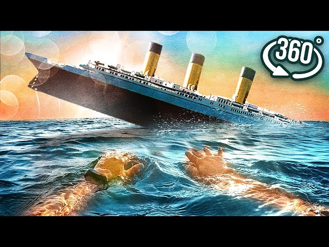 VR 360 TITANIC SINKING   Inside the Titanic In Real Time injected